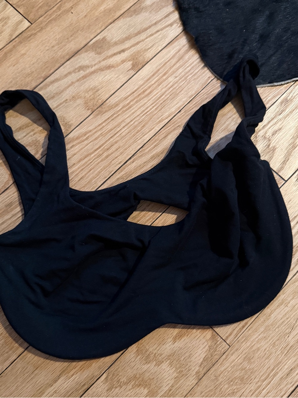 Black Women's Seamless Nursing / Sleep Bra